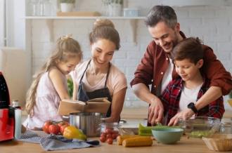 Familia Abantera Freidora en familia